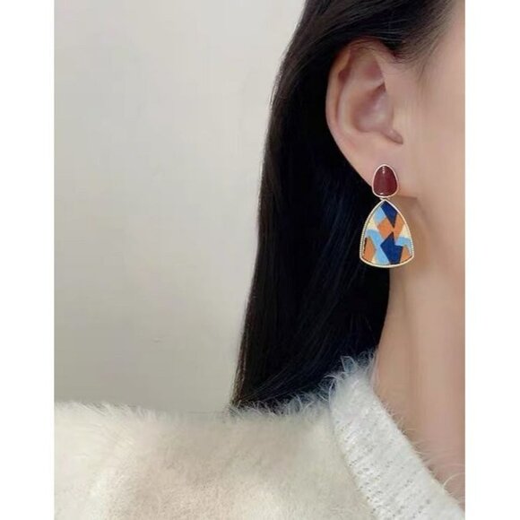 New Drop Glaze Earrings - Picture 2 of 4